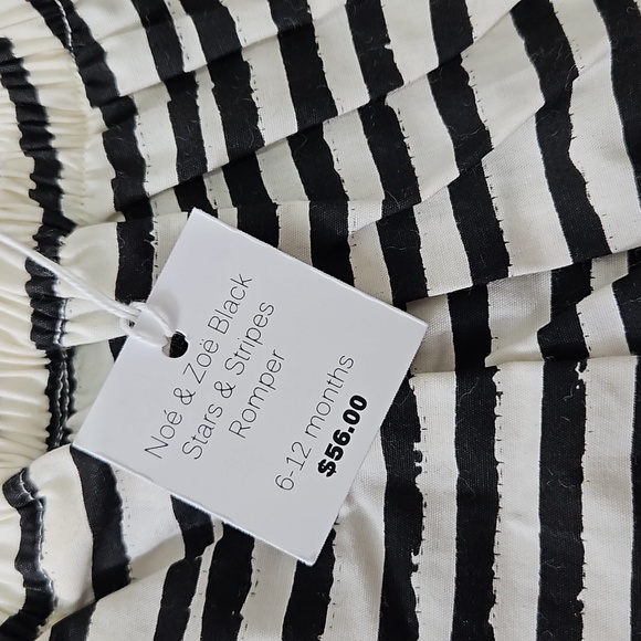 Noe & Zoe Berlin New born 1 piece 6-12 Mos romper designer - Picture 7 of 11